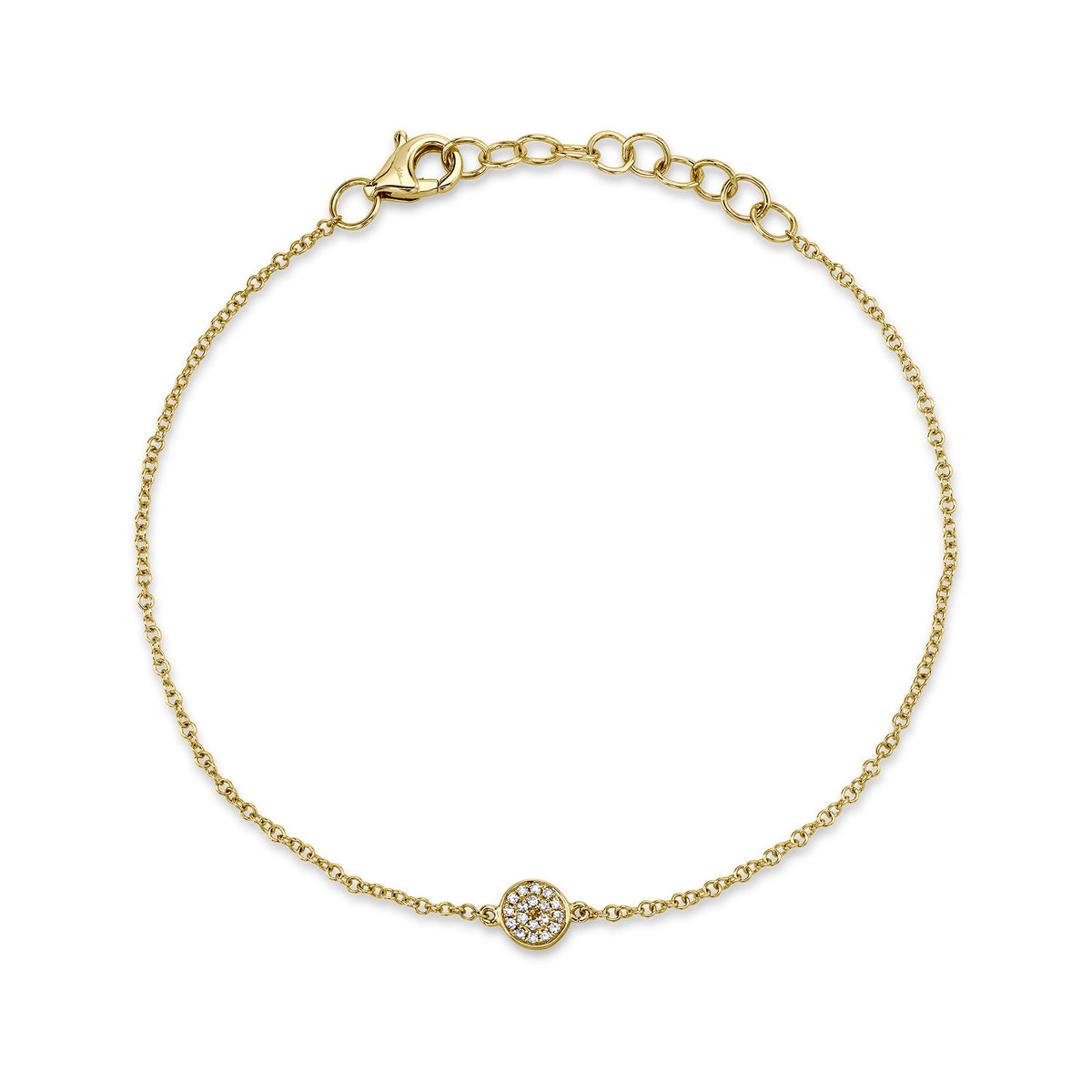 Shy 14K Diamond Bracelet
