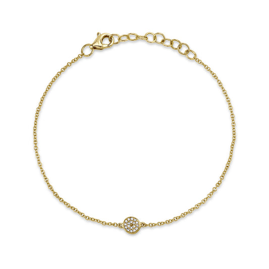 Shy 14K Diamond Bracelet
