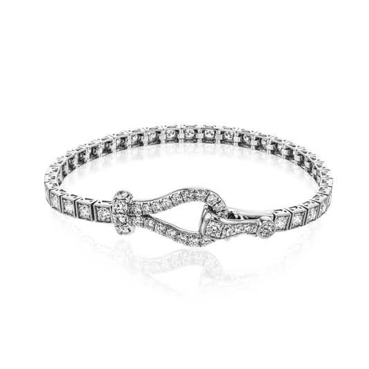 Simon G. Diamond Buckle Bracelet -1.00ct