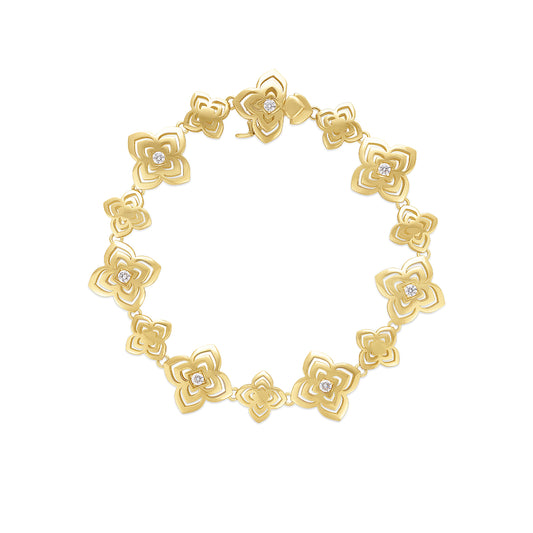 Roberto Coin 18Ky Diamond Palazzo Ducale Bracelet