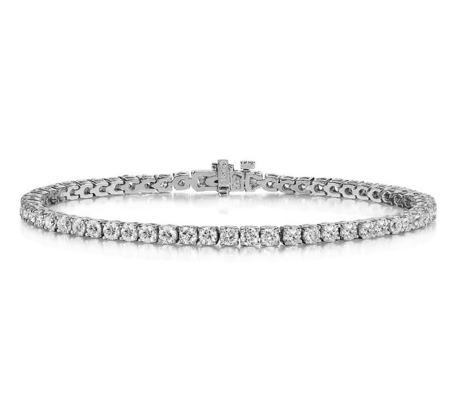 Rolland's Designs Diamond Straight Tennis Bracelet