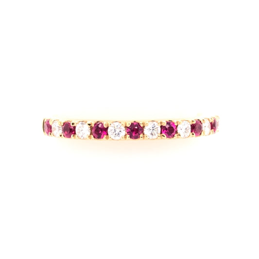 Rollands Design Ruby & Diamond Band