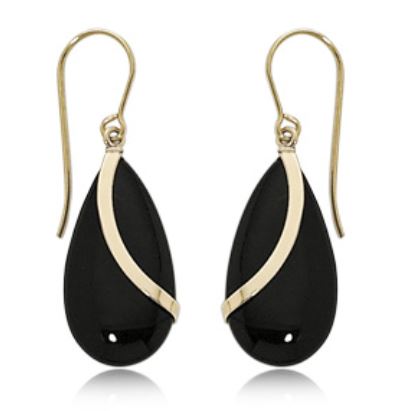 Carla Onyx Earrings