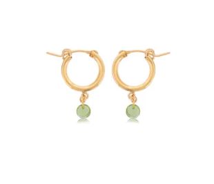 Dee Berkley Peridot Drop Earrings