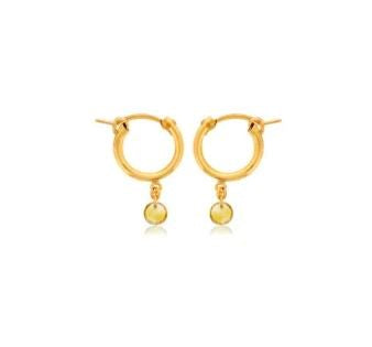 Dee Berkley Citrine Drop Earrings