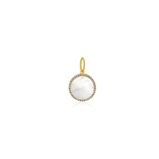 Rolland's Designs 14K Gold & Mother Of Pearl Pendant