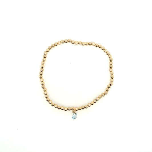 Dee Berkley Gold Filled Bead Bracelet