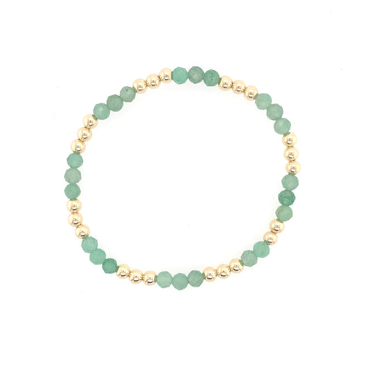 Dee Berkley Aventurine Beaded Bracelet