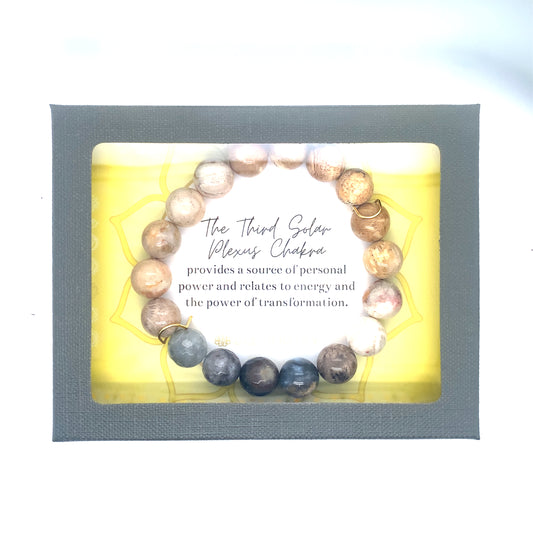 Dee Berkley Third Chakra "Solar Plexus Chakra" Beaded Bracelet