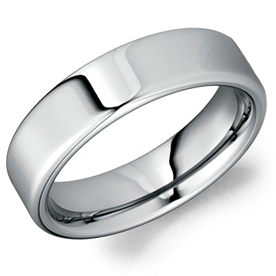 Crown Ring Black Ceramic & Black Tungsten Band