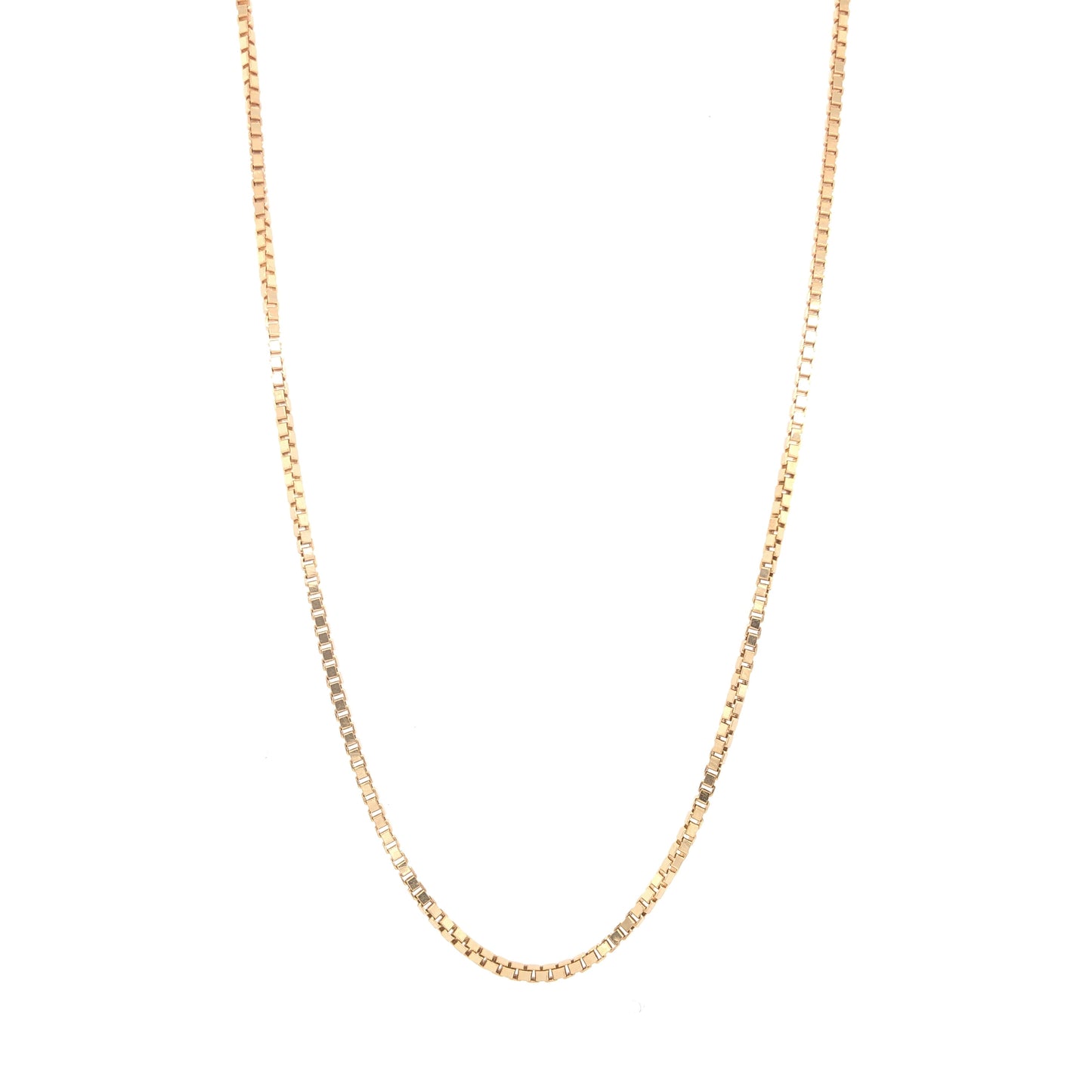 Estate 14K Gold Box Chain