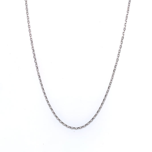 Rolland's Design Gold 18" Cable Link Diamond Cut Chain