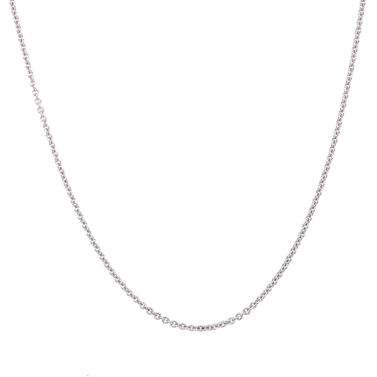 Rolland's Design 14K White Gold Chain