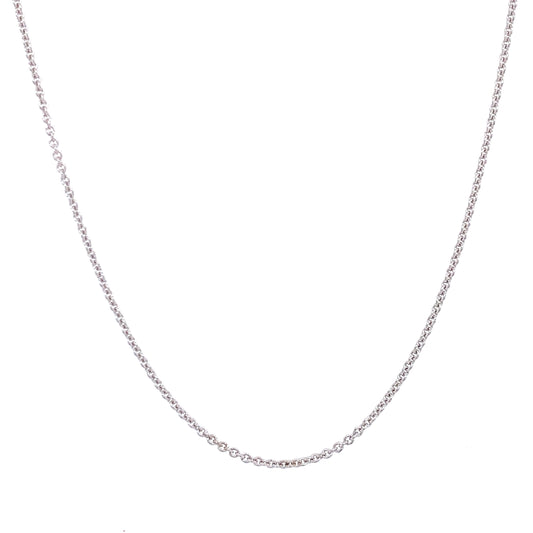 Rolland's Design 14K White Gold Chain