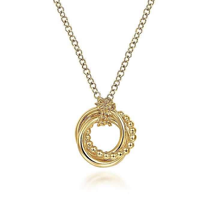 Gabriel Interlocking Circles Pendant
