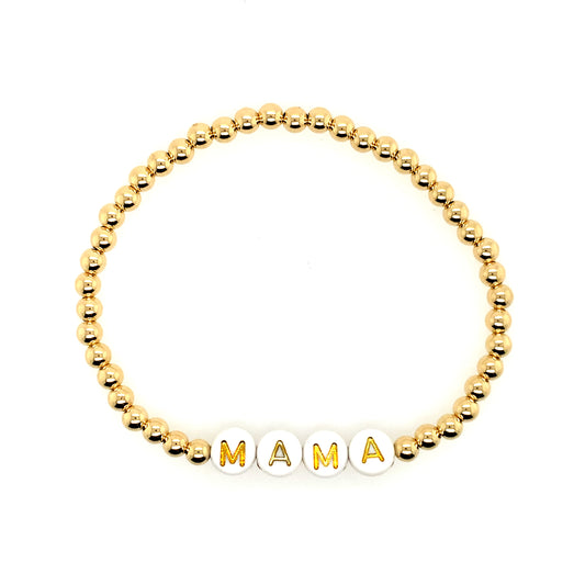 Dee Berkley Tiny Message Bracelet "Dog Mom"