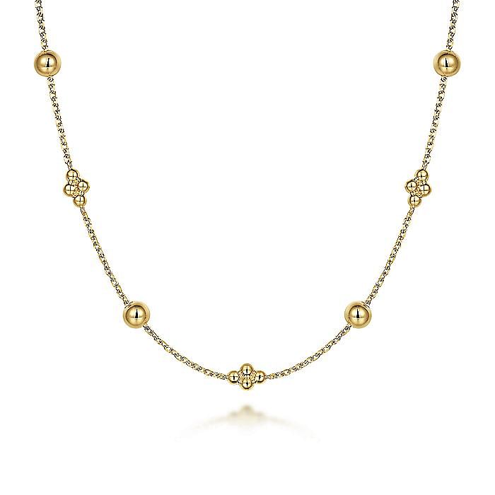 Gabriel Bujukan Bead Station Necklace