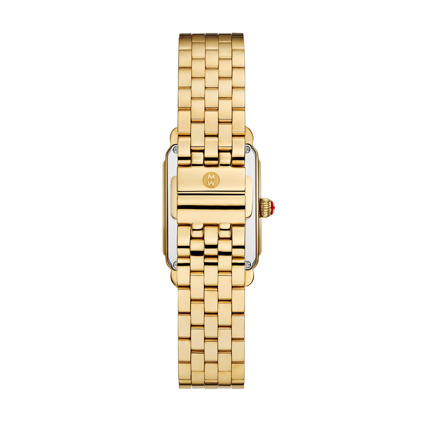 Michele Deco Park 18K Gold-Plated Watch