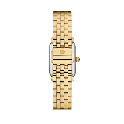 Michele Deco Park 18K Yellow Gold-Plated Watch