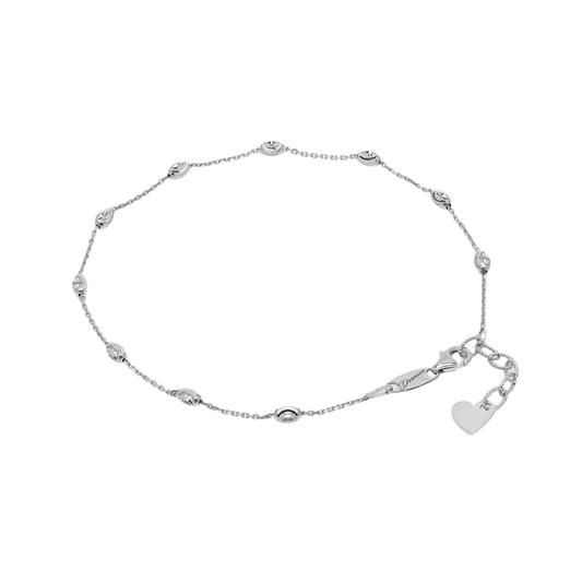 Desmos Sterling Silver Anklet