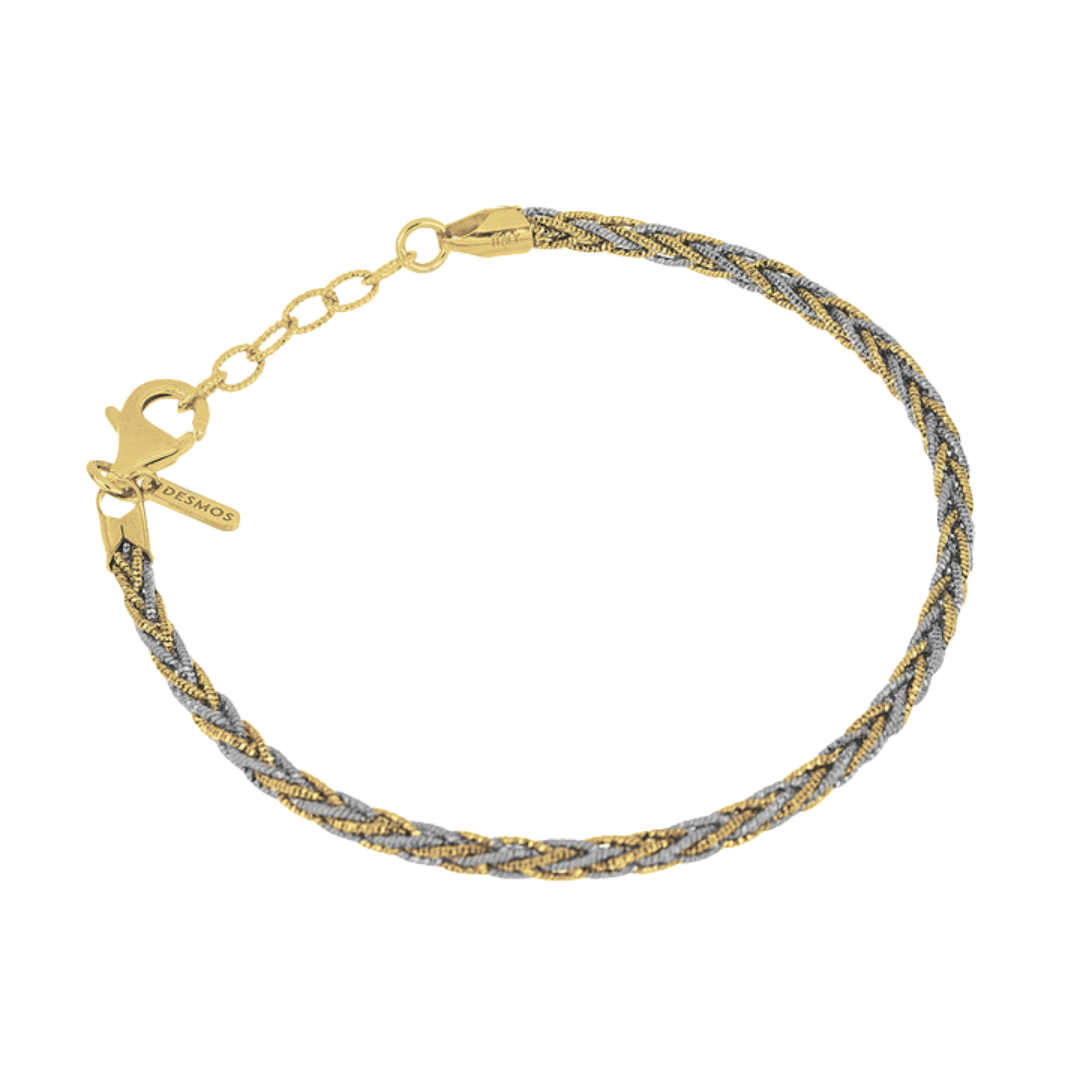 Desmos Multistrand Wheat Bracelet