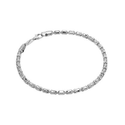 Desmos Barrel Crystal Bead Bracelet