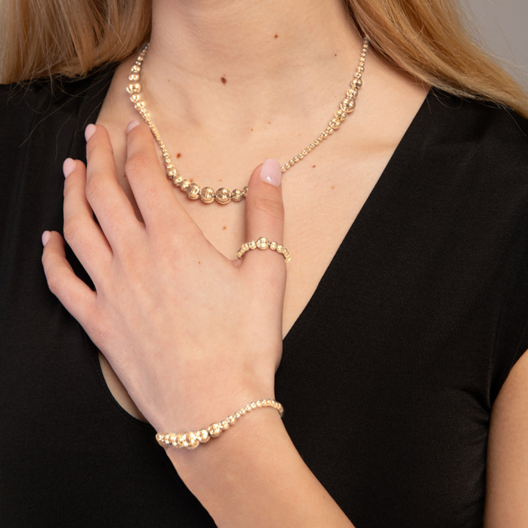 Desmos 18K Yellow Gold Plated Bracelet