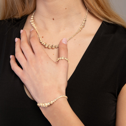 Desmos 18K Yellow Gold Plated Bracelet