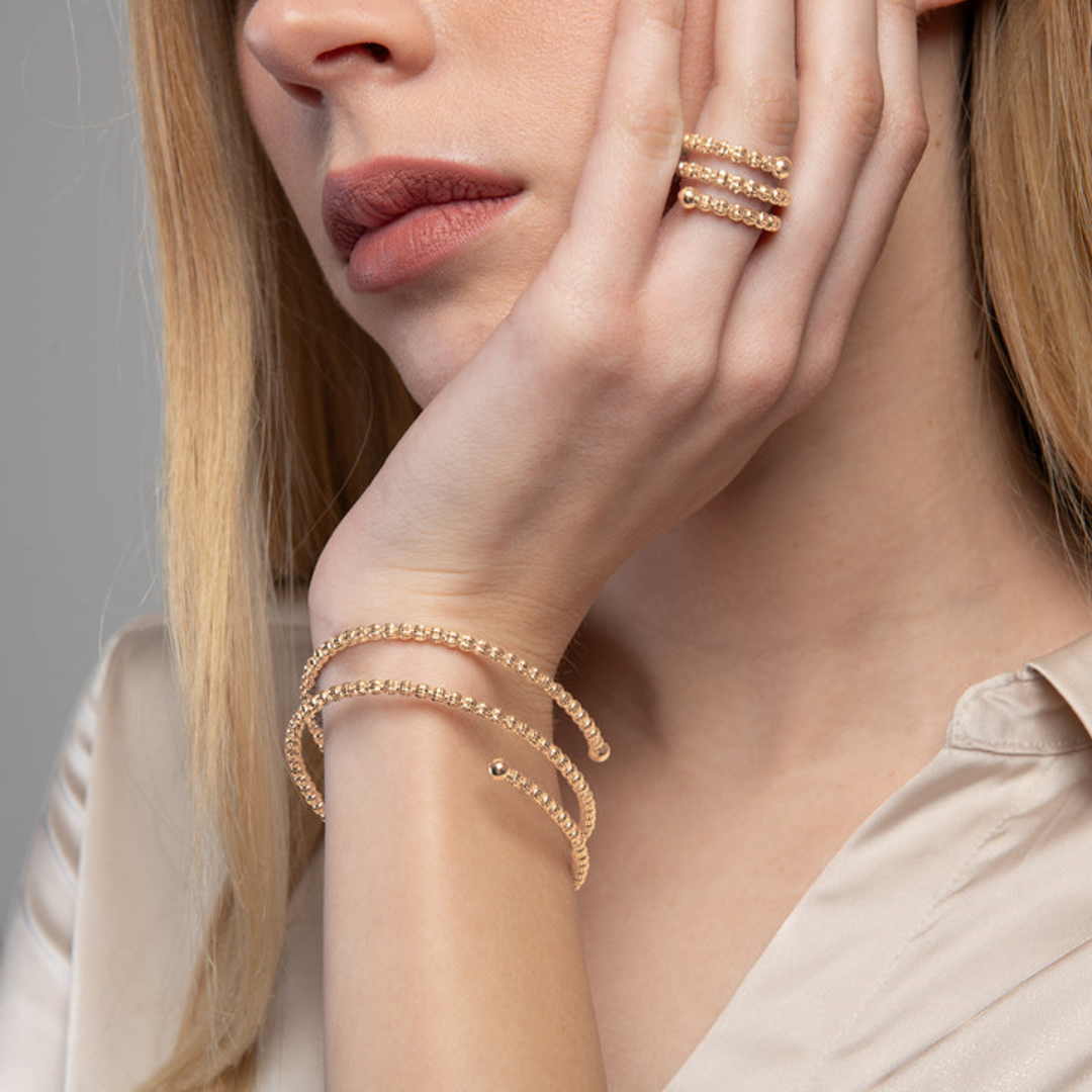 Desmos 18K Yellow Gold Plated Bracelet