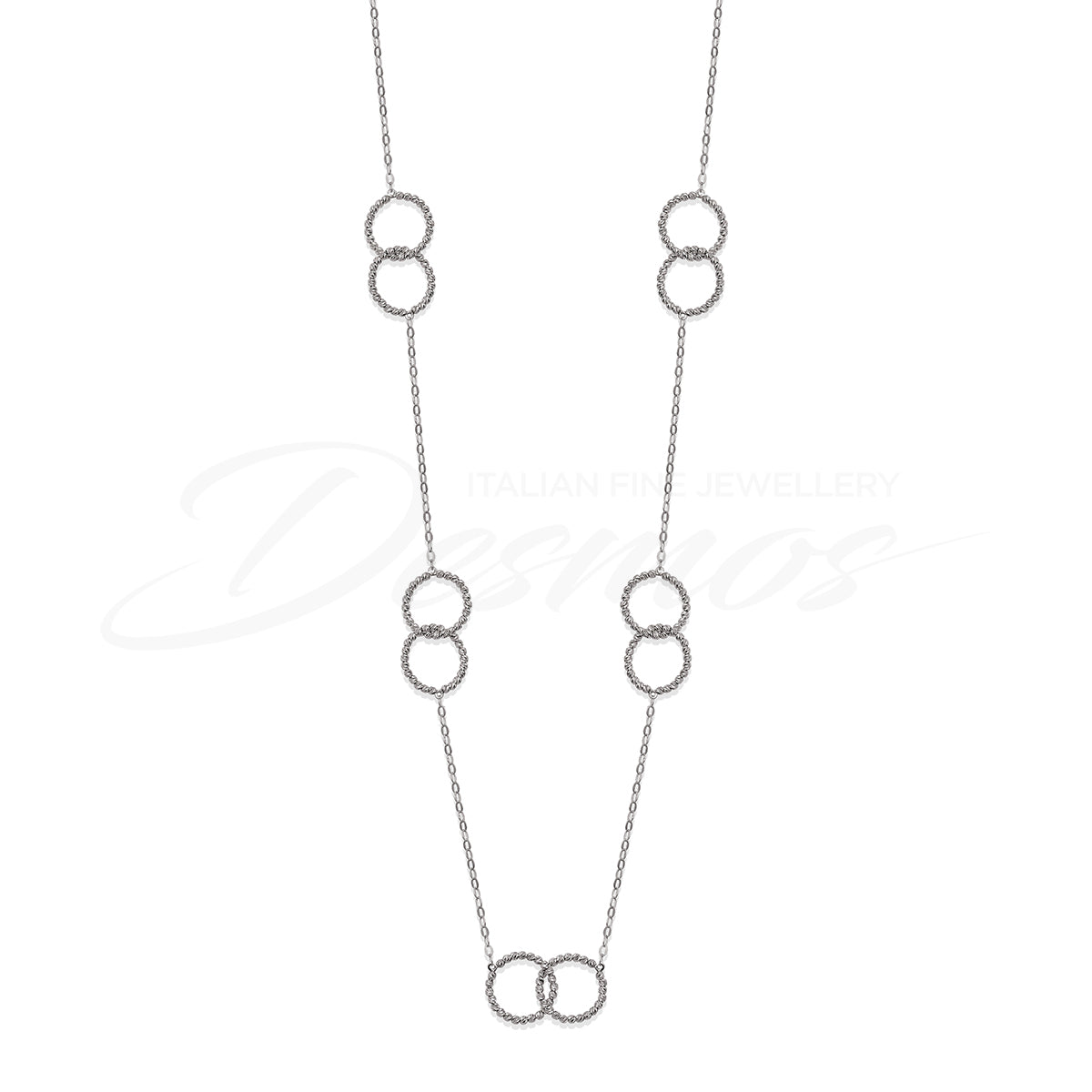 Desmos Sterling Silver Link Necklace