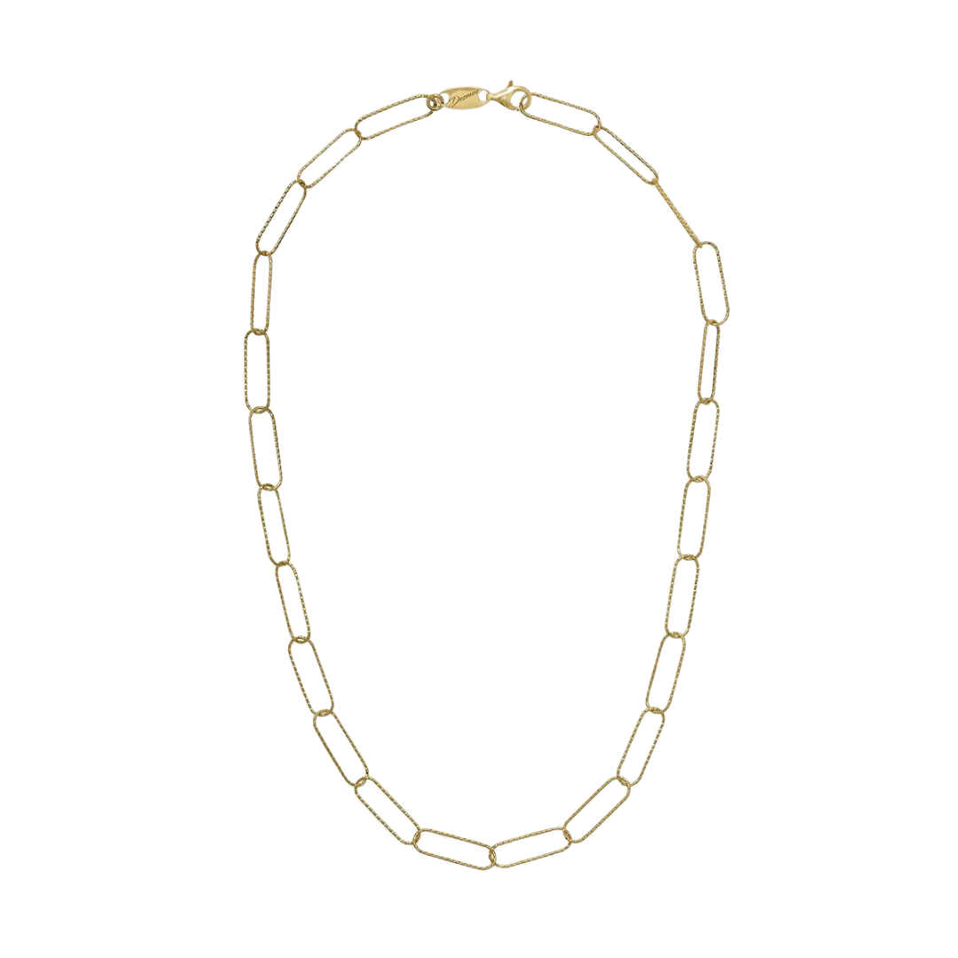 Desmos Paperclip Link Necklace