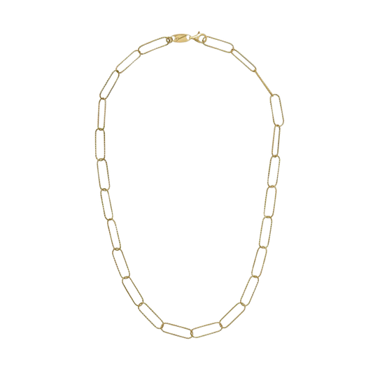 Desmos Paperclip Link Necklace