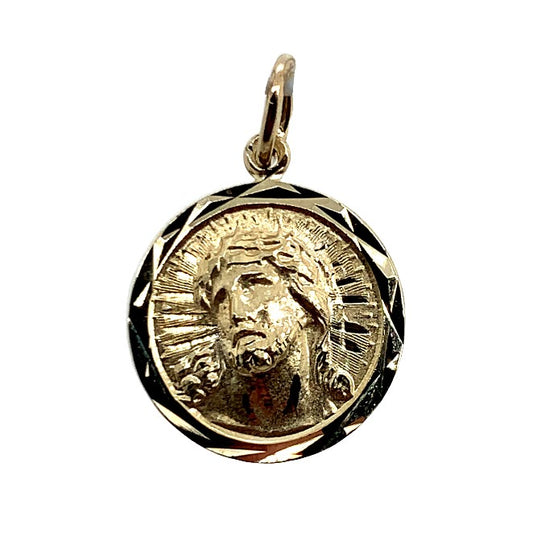 Estate Face of Jesus Medal