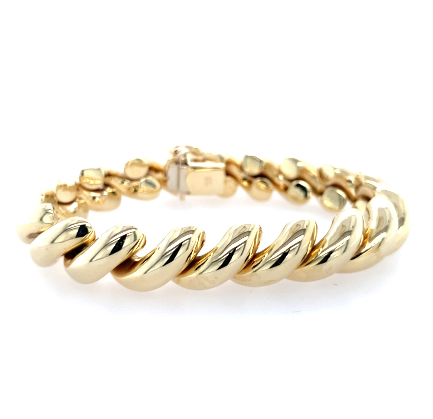 Estate 14K Gold San Marco Bracelet