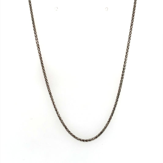 Estate 14K Gold Wheat Chain