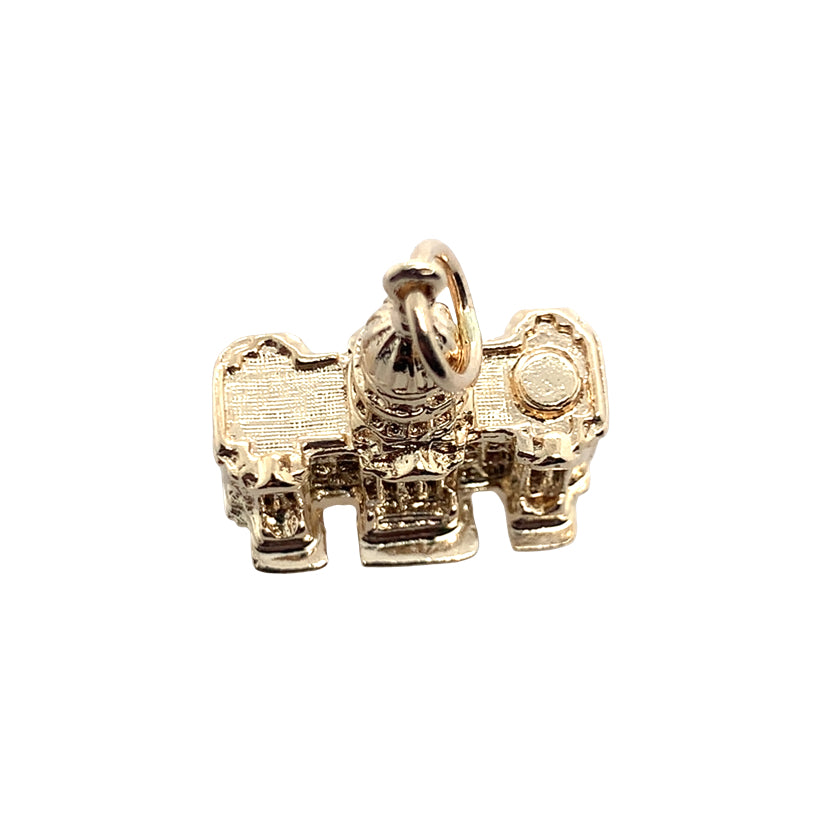 Estate 14K Yellow Gold United States Capitol Charm