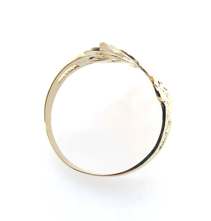 14K Yellow Gold Filigree Ring **Final Sale No Warranty**