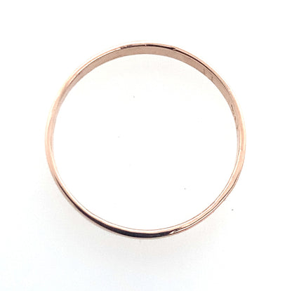 14K Rose Gold 2Mm Band Size 4 **Final Sale No Warranty**