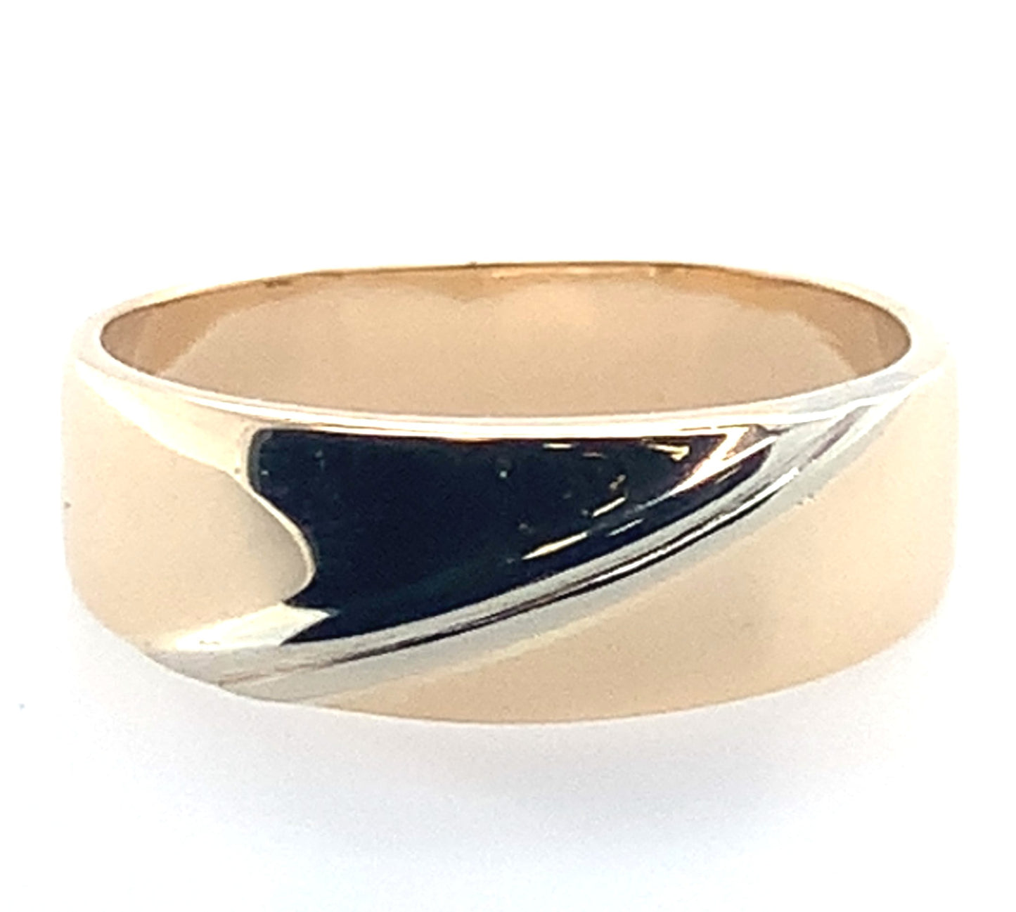 14K Yellow Gold Gents Band **Final Sale No Warranty**