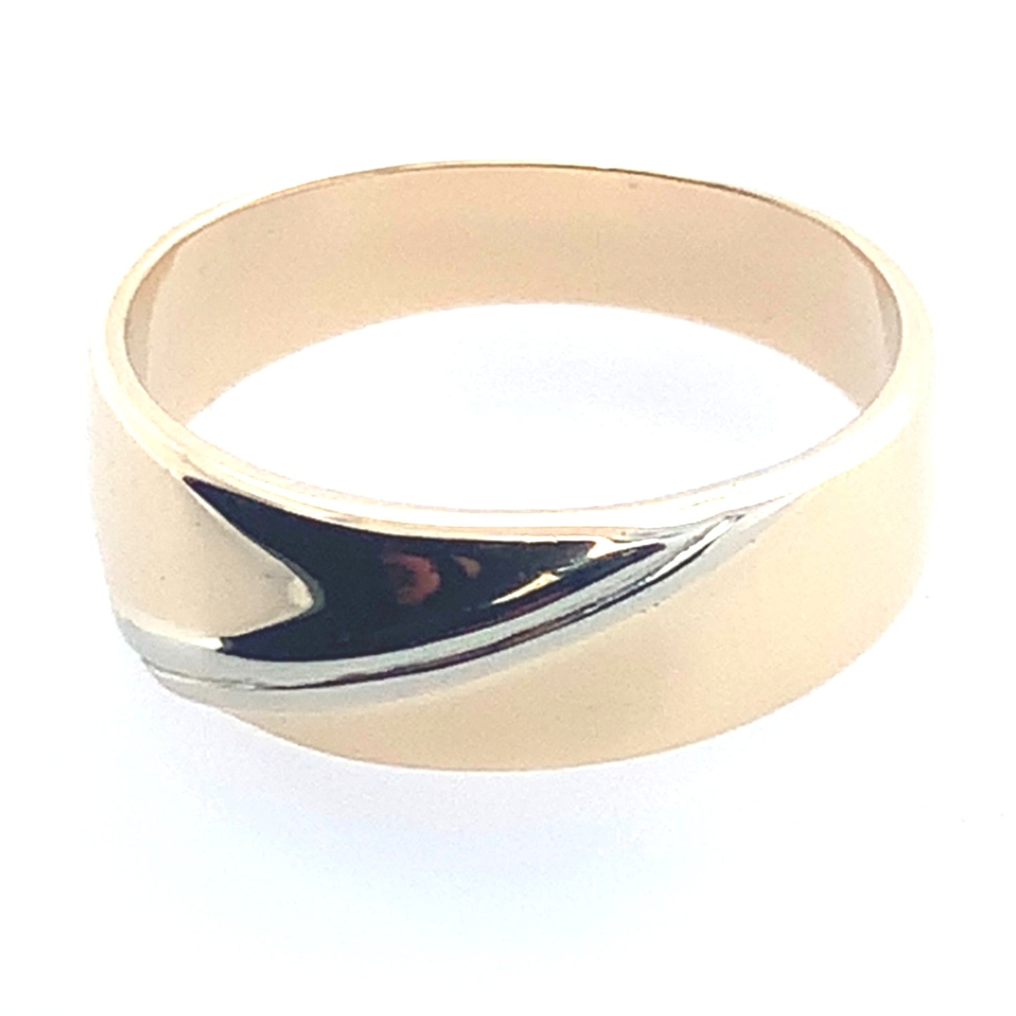 14K Yellow Gold Gents Band **Final Sale No Warranty**