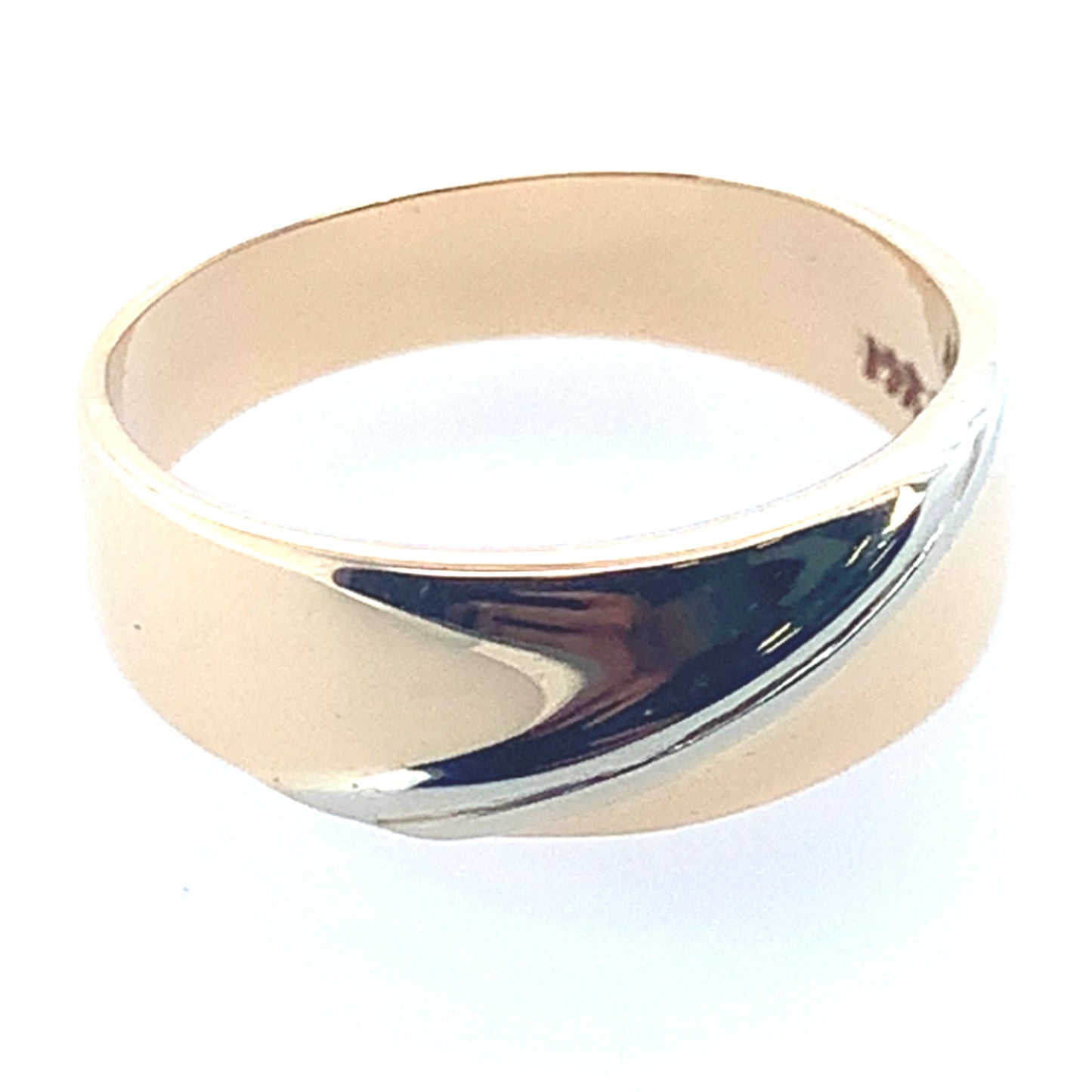 14K Yellow Gold Gents Band **Final Sale No Warranty**