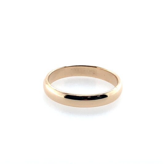 Estate 14K Yellow Gold Wedding Band
