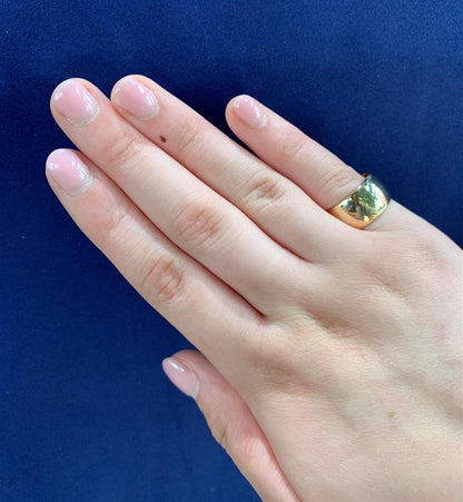 Estate 14K Yellow Gold Wide Band