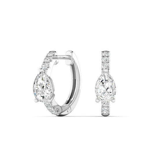 Everlee 0.70ct Lab Grown Diamond Huggies