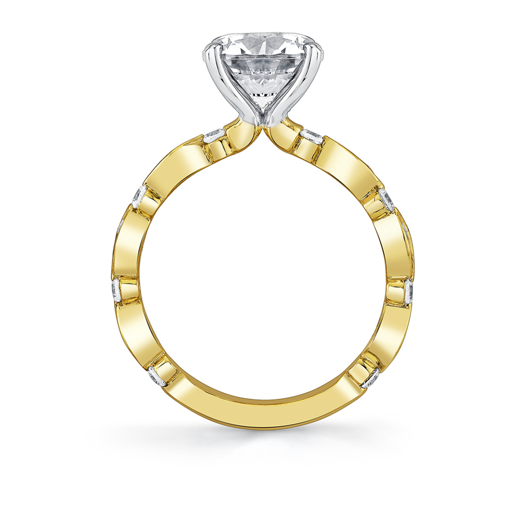 Sylvie Diamond Engagement Ring Setting