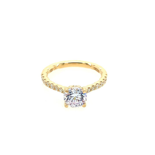 A. Jaffe Diamond Engagement Ring