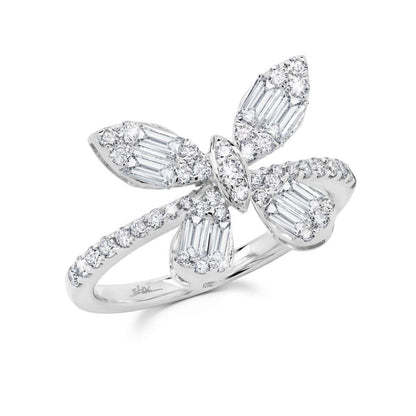 Shy Creation Diamond Butterfly Ring
