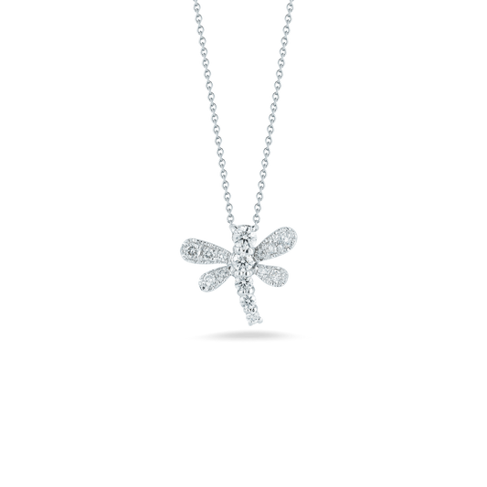 Roberto Coin Diamond Dragonfly Pendant