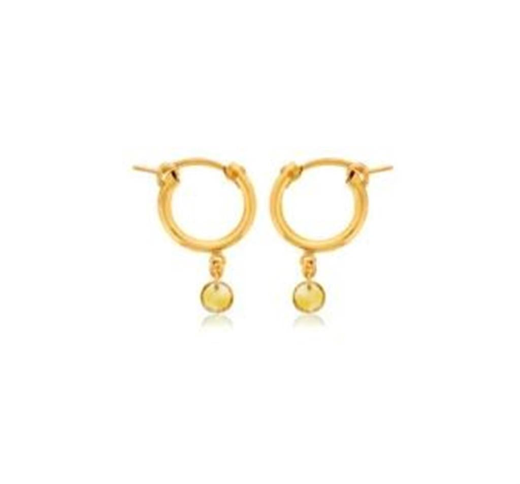 Dee Berkley Citrine Drop Earrings