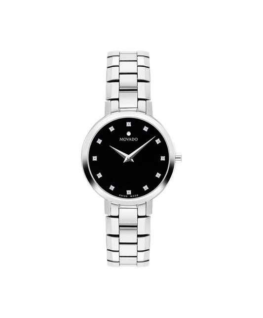 Movado Faceto 28mm Diamond Dial
